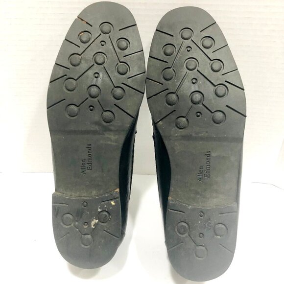 Allen Edmonds Black Slip On Tassel Loafers Comfort Shoes Men\'s 11.5D 49230 Italy main image 2